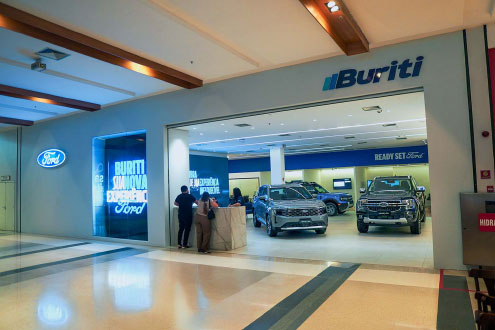 Fachada da Ford Buriti em São Luís Shopping